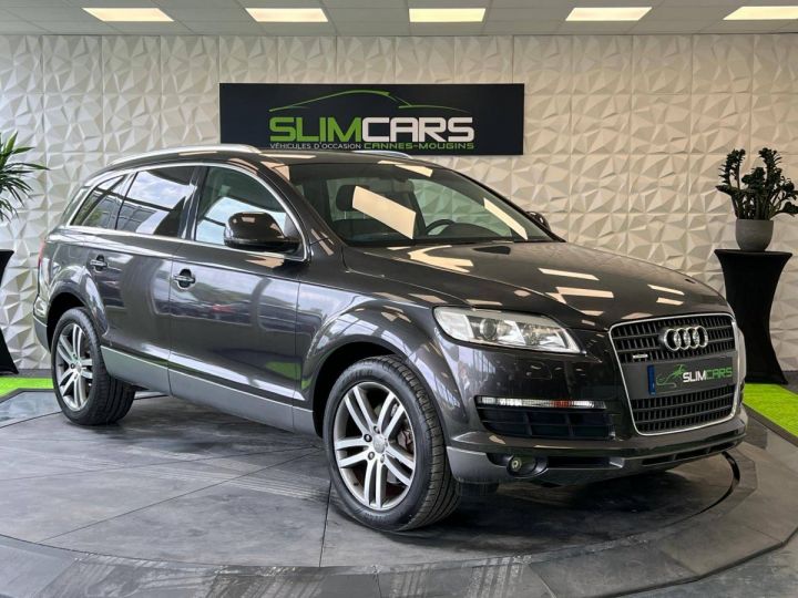 Audi Q7 4.2 V8 FSI 350ch Avus quattro Tiptronic 7 places GRIS FONCE - 3