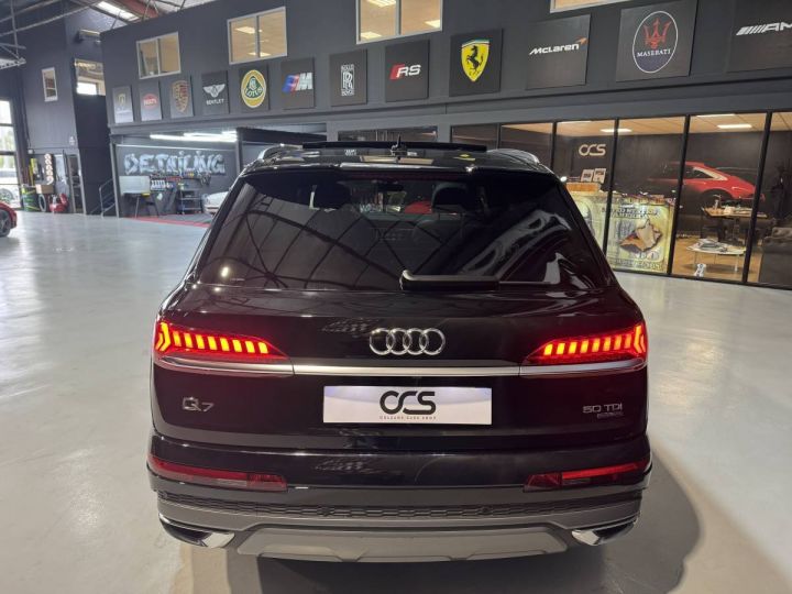 Audi Q7 50 TDI 286ch quattro Tiptronic8 S Line Toit ouvrant Noir - 6