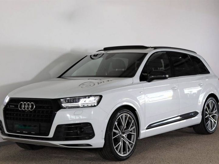 Audi Q7 50 TDI S-LINE/QUATTRO/7 PLACES/PANO Blanc - 1