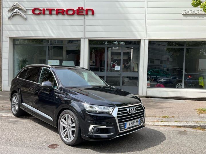 Audi Q7 e-Tron 3.0 V6 Tdi 373cv Avus quattro 1 ère main TVA Noir - 1