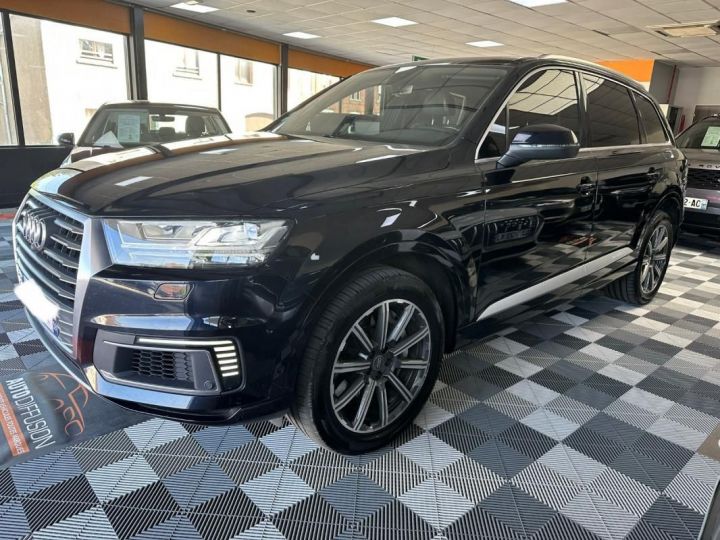 Audi Q7 S line Bleu - 2