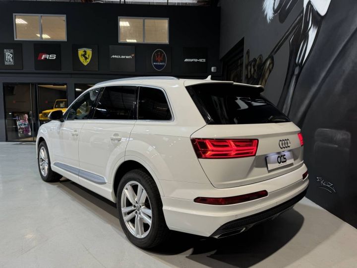 Audi Q7 S Line V6 3.0 TDI 272 CH Attelage Blanc - 4