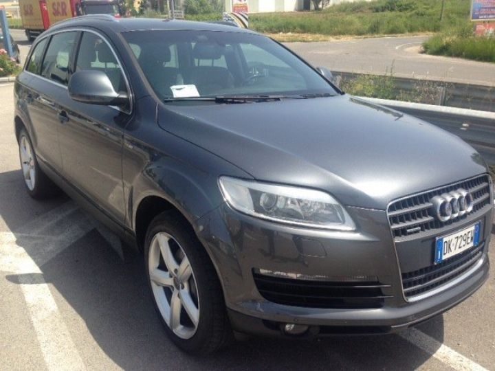 Audi Q7 V6 3.0 TDI QUATTRO S-LINE TIPTRONIC 7 PLACES     Diesel GRIS FONCE - 1