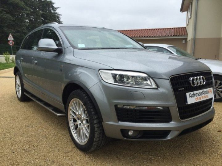 Audi Q7 V8 4.2 TDI QUATTRO S LINE 7 PLACES     Diesel GRIS METAL - 1