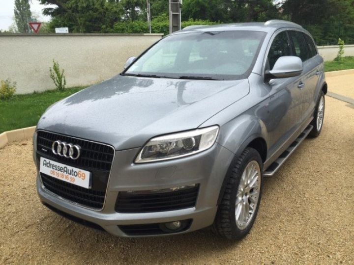 Audi Q7 V8 4.2 TDI QUATTRO S LINE 7 PLACES     Diesel GRIS METAL - 3