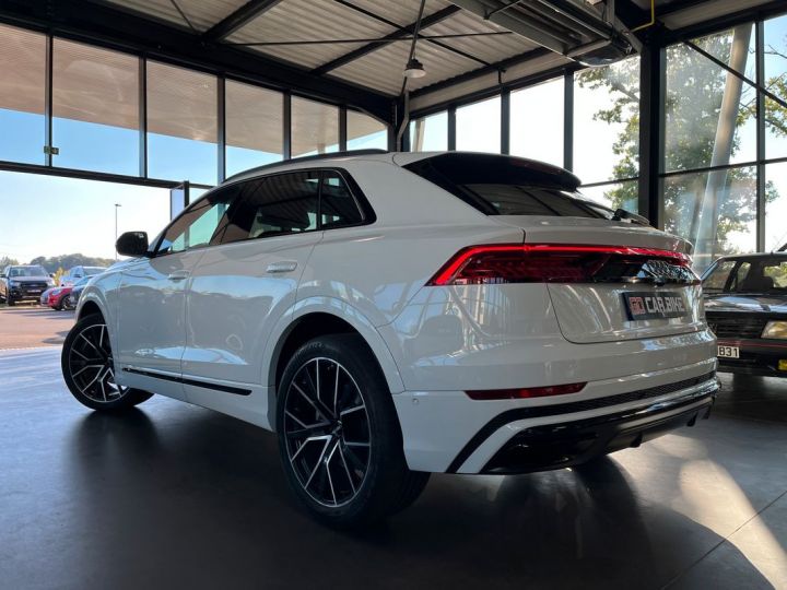 Audi Q8 50 TDI 286 CH Tiptronic 8 quattro S line TO Suspension Pneumatique Caméra 360 GRANTIE 6 ANS 699-mois Blanc - 3