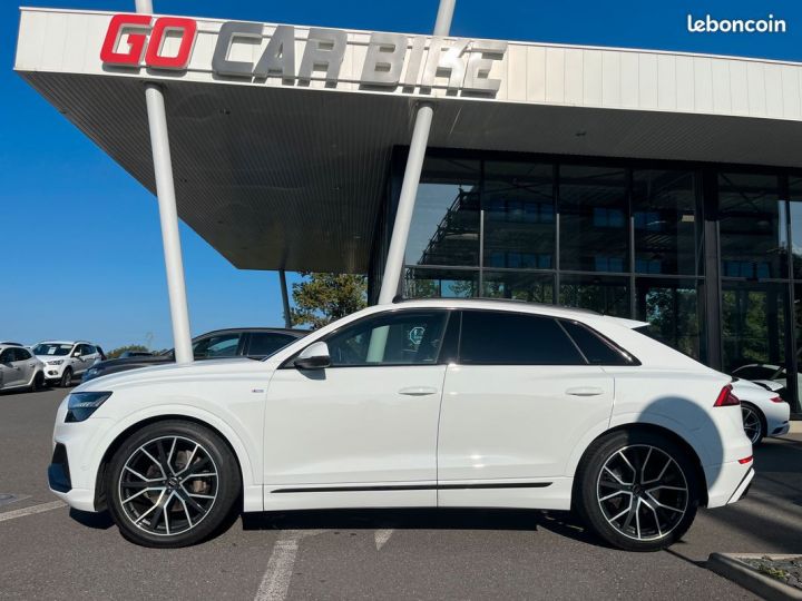 Audi Q8 50 TDI 286ch S line quattro tiptronic 8 Français Garantie 6 ans Toit ouvrant Keyless LED Suspension Pneumatique Camera 22 pouces 729-mois Blanc - 5