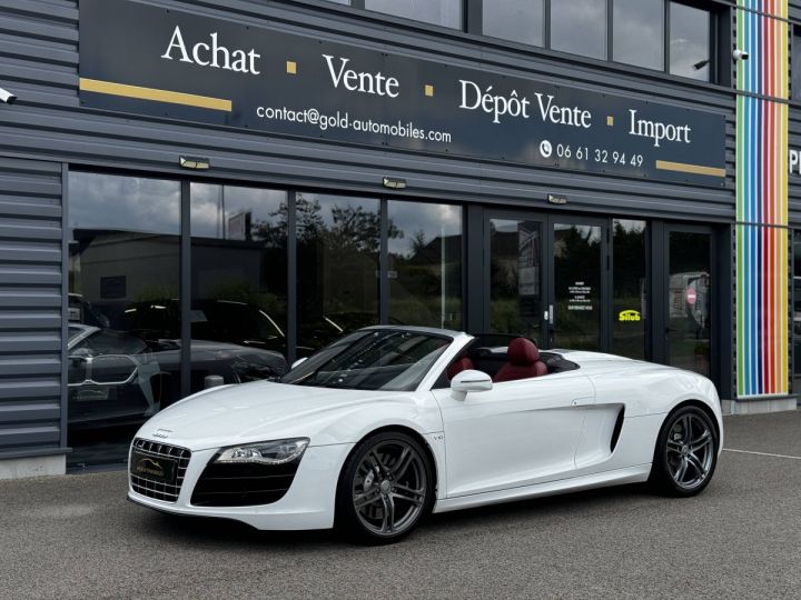 Audi R8 5.2 V10 FSI 525ch R Tronic 6 Blanc - 1