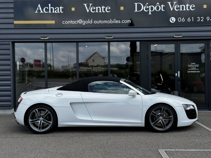 Audi R8 5.2 V10 FSI 525ch R Tronic 6 Blanc - 6