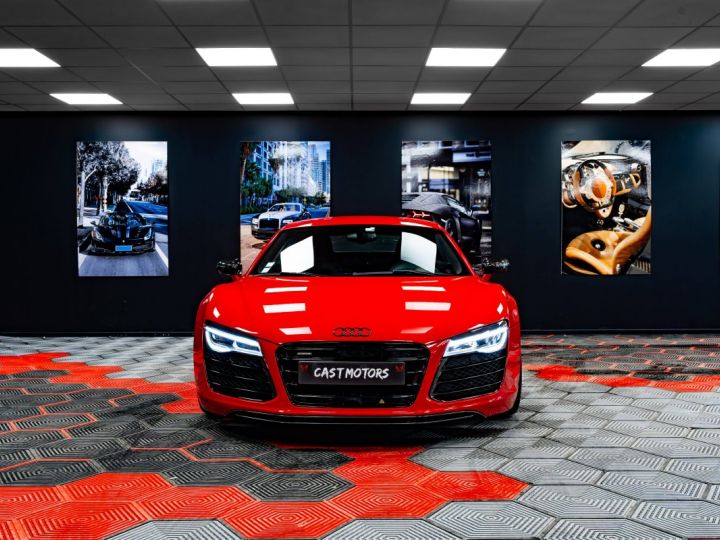 Audi R8 5.2 V10 FSI 550ch Plus quattro tronic 7 ROUGE CLAIR - 2