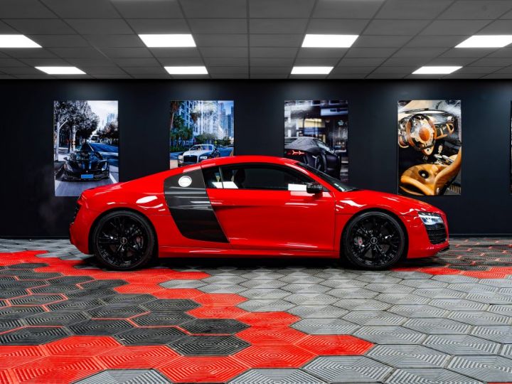 Audi R8 5.2 V10 FSI 550ch Plus quattro tronic 7 ROUGE CLAIR - 4