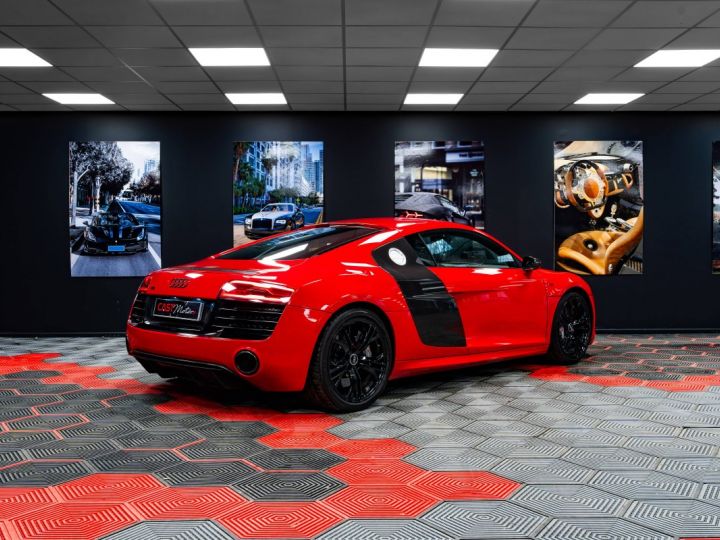 Audi R8 5.2 V10 FSI 550ch Plus quattro tronic 7 ROUGE CLAIR - 5