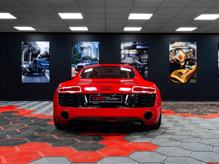 Audi R8 5.2 V10 FSI 550ch Plus quattro tronic 7 ROUGE CLAIR - 6