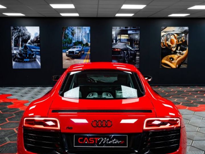 Audi R8 5.2 V10 FSI 550ch Plus quattro tronic 7 ROUGE CLAIR - 7