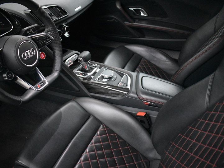 Audi R8 540ch FULL BLACK SIEGES RS CAMERA B&O GARANTIE AUDI Noir - 8