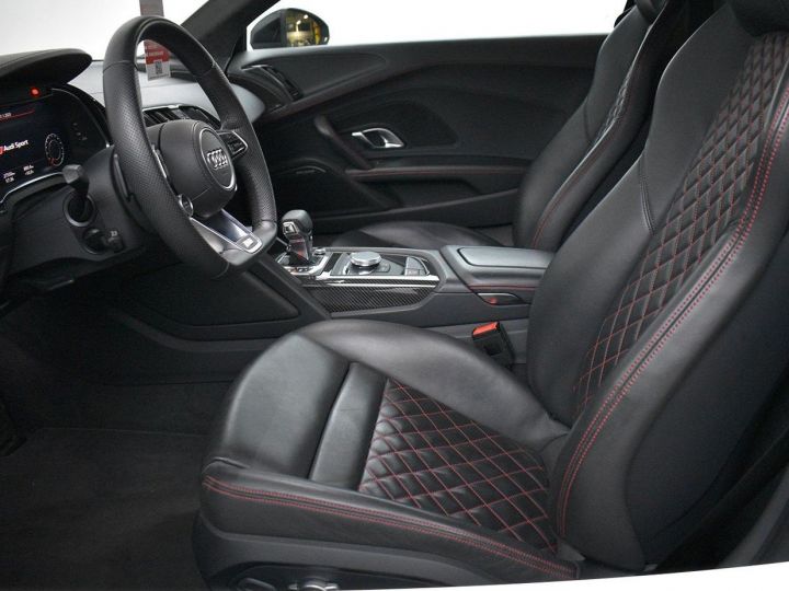 Audi R8 540ch FULL BLACK SIEGES RS CAMERA B&O GARANTIE AUDI Noir - 9