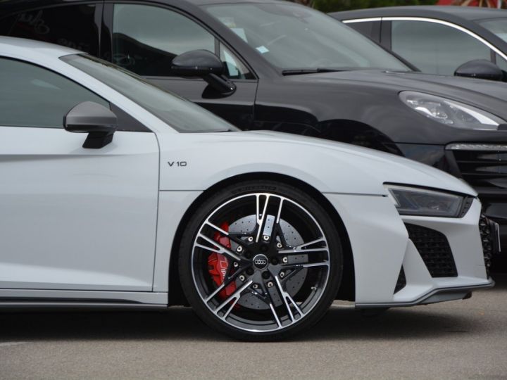 Audi R8 620 CV V10 Performance LOA 1 299 Euros Par mois Sièges Recaro Carbon Interieur et Moteur Gris Suzuka Co2 Payé Gris - 3