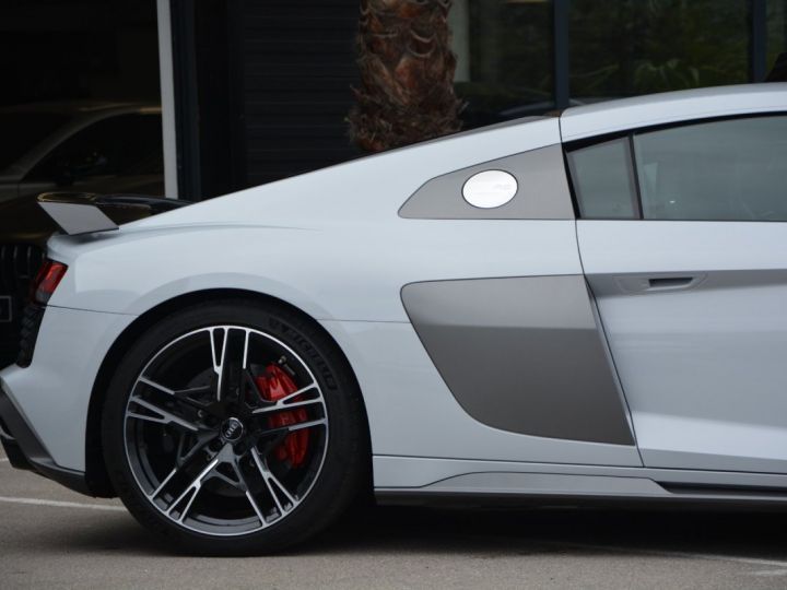 Audi R8 620 CV V10 Performance LOA 1 299 Euros Par mois Sièges Recaro Carbon Interieur et Moteur Gris Suzuka Co2 Payé Gris - 4