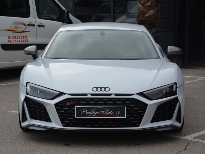 Audi R8 620 CV V10 Performance LOA 1 299 Euros Par mois Sièges Recaro Carbon Interieur et Moteur Gris Suzuka Co2 Payé Gris - 6