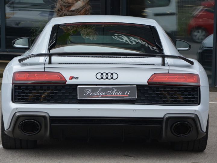 Audi R8 620 CV V10 Performance LOA 1 299 Euros Par mois Sièges Recaro Carbon Interieur et Moteur Gris Suzuka Co2 Payé Gris - 9