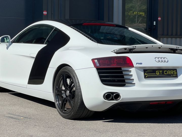 Audi R8 Audi R8 Quattro - Crédit 657 Euros Par Mois - échappement Sport - Apple CarPlay Blanc Ibis - 4