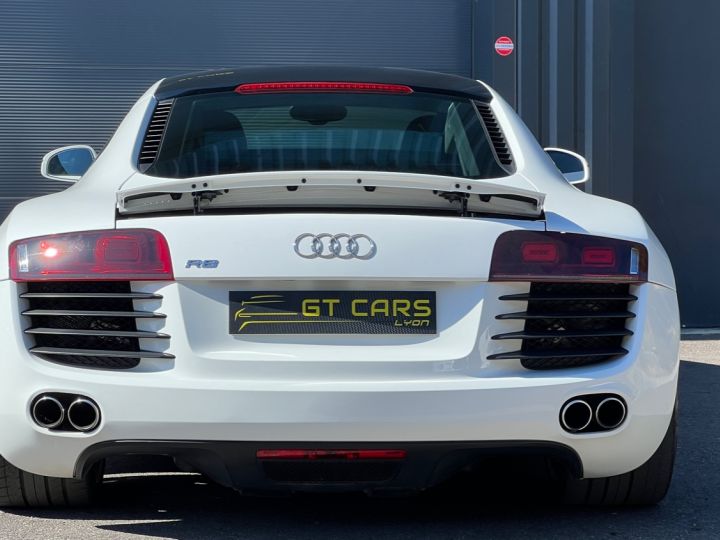 Audi R8 Audi R8 Quattro - Crédit 657 Euros Par Mois - échappement Sport - Apple CarPlay Blanc Ibis - 5