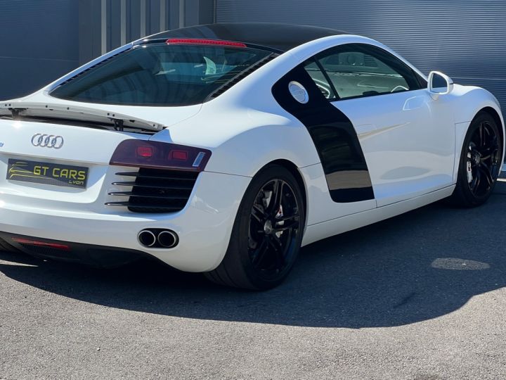 Audi R8 Audi R8 Quattro - Crédit 657 Euros Par Mois - échappement Sport - Apple CarPlay Blanc Ibis - 6