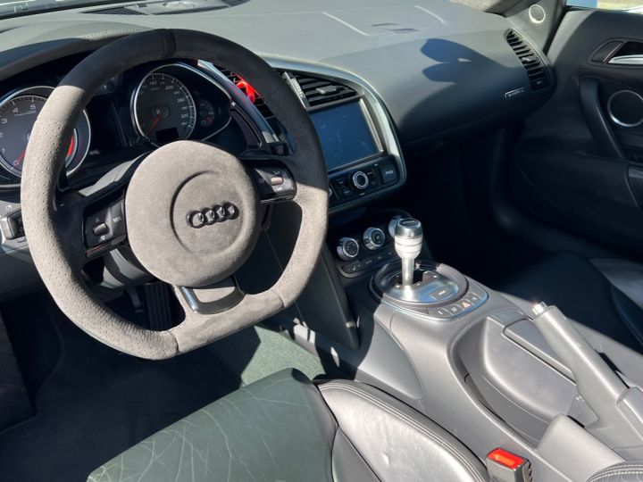 Audi R8 Audi R8 Quattro - Crédit 657 Euros Par Mois - échappement Sport - Apple CarPlay Blanc Ibis - 11