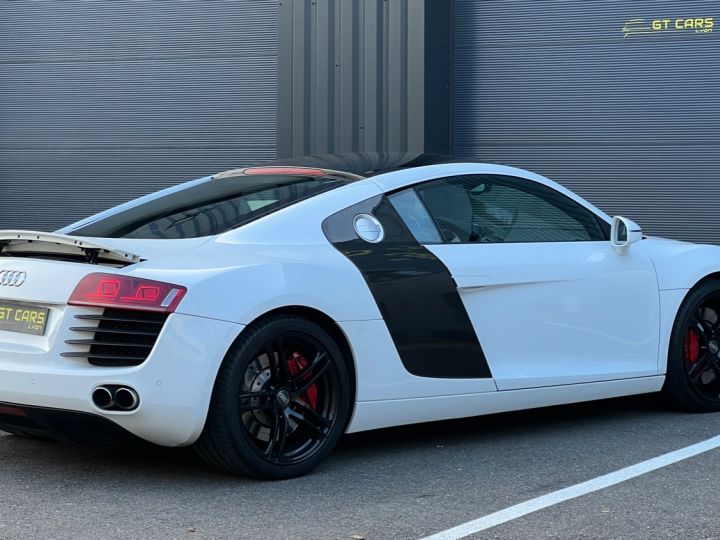 Audi R8 Audi R8 Quattro V8 - crédit 657 euros par mois - boîte manuelle - Packs carbone Blanc - 7