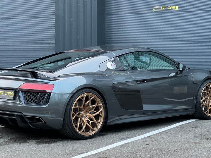 Audi R8 Audi R8 V10 Plus 610 Ch - LOA 1 340 Euros Par Mois - Jantes 21 Forgées - Pack Carbone Extérieur/intérieur Gris - 6