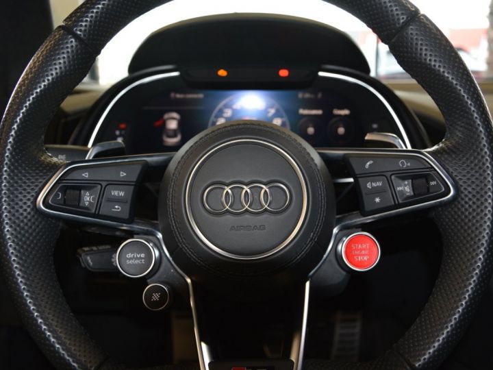 Audi R8 Performance  V10 620 Quattro S Tronic Immat France Full Carbone Ligne titane QuickSilver Bleu - 33