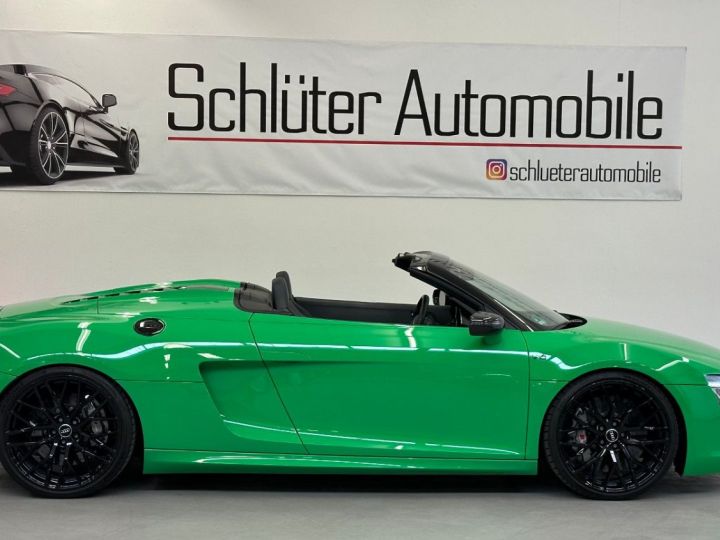 Audi R8 Spyder 5.2 V10 Garantie 12 mois VERT PORSCHE - 15