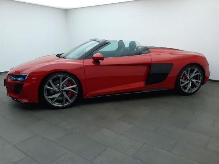 Audi R8 Spyder V10 5.2L RWD LED/Laser 540 B&O JA 20 Garantie 12 mois Prémium Rouge - 6