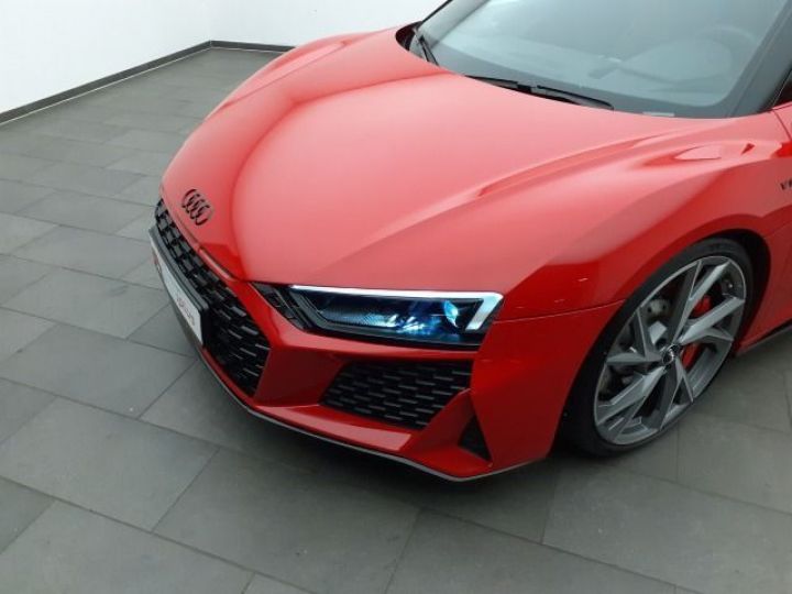 Audi R8 Spyder V10 5.2L RWD LED/Laser 540 B&O JA 20 Garantie 12 mois Prémium Rouge - 7