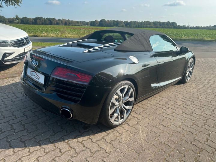 Audi R8 Spyder V8 430ch S tronic Caméra de recul Bang & Olufsen Garantie 12 mois NOIR - 3