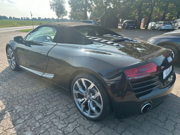 Audi R8 Spyder V8 430ch S tronic Caméra de recul Bang & Olufsen Garantie 12 mois NOIR - 7