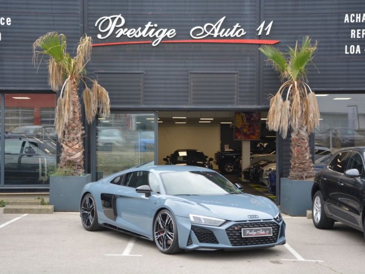 Audi R8 V10 5.2 FSI 540 CV Garantie France 2026 Gris Kemora Gris - 31