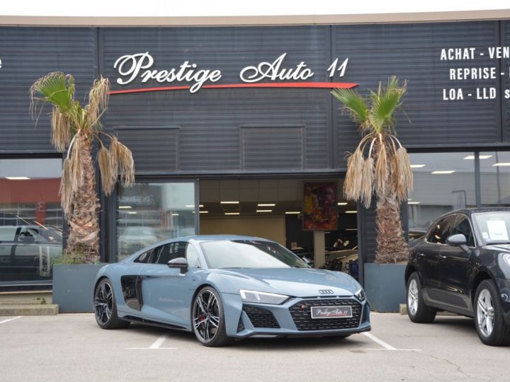 Audi R8 V10 5.2 FSI 540 CV Garantie France 2026 Gris Kemora Gris - 32