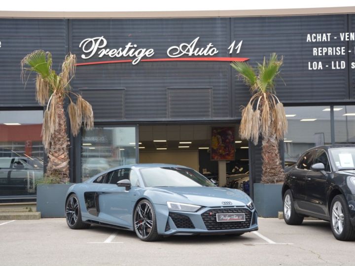 Audi R8 V10 5.2 FSI 540 CV Garantie France 2026 Gris Kemora IMMAT FRANCE Gris - 32