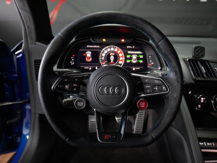 Audi R8 V10 5.2 RWS 540 Ch - 1 Of 999 - Française - Full Carbone - Hifi B&O - Entretien 100% AUDI - Pneus AR Récents - Garantie Premium 12 Mois Bleu Ara - 23