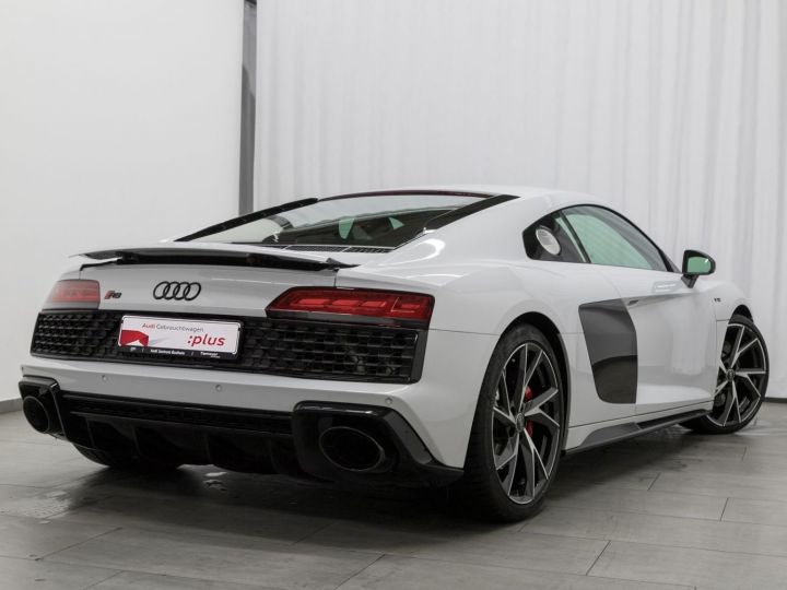 Audi R8 V10 540ch RWD LASER BANG&OLUFSEN CAMERA GARANTIE 12 MOIS BLANC - 2