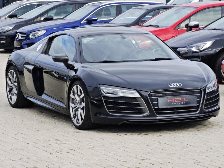 Audi R8 V10 PLUS 549ch CERAMIQUE CARBONE CAMERA B&O GARANTIE 12 MOIS NOIR - 4