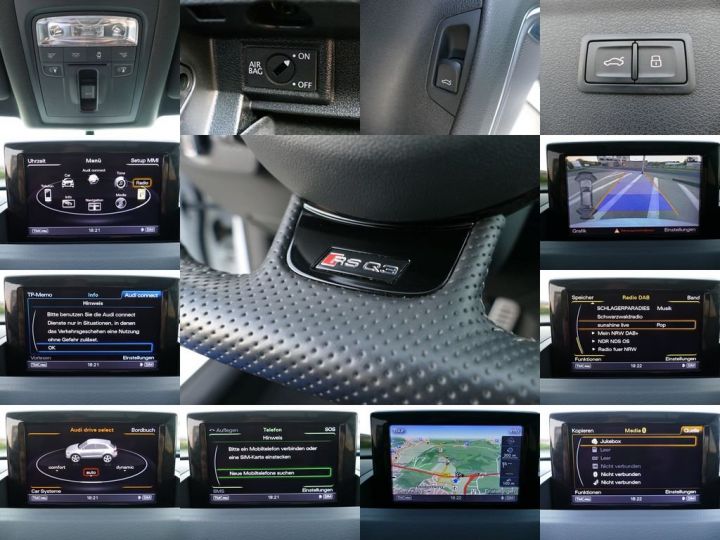 Audi RS Q3 2.5 TFSI S-Tronic quattro / TOIT PANO – BOSE - CAMERA – ATTELAGE – 1ère main - Garantie 12 mois Blanc - 19