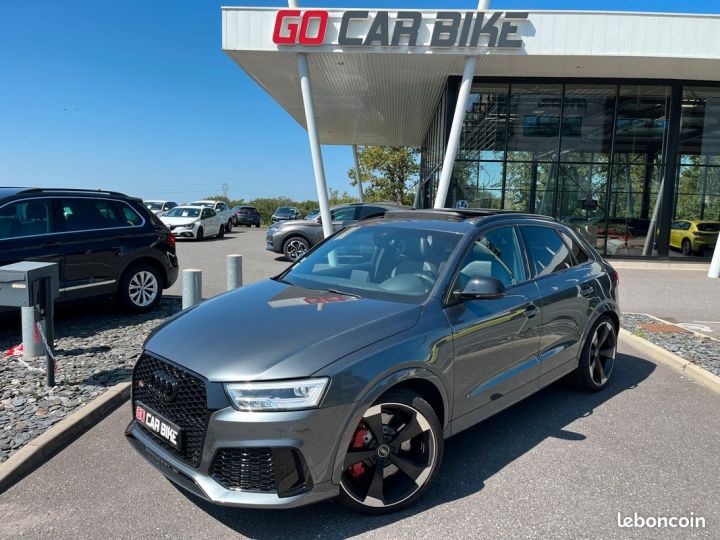 Audi RS Q3 rsq3 340 ch Toit ouvrant Sono Bose GPS LED Camera Angles morts Echappement clapets 20 pouces 769-mois Gris - 1