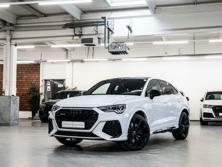 Audi RS Q3 SPORTBACK 400ch / 21 / CAMERA / PANO / ACC / ECHAPPEMENT SPORT / GARANTIE AUDI 2024 BLANC - 1