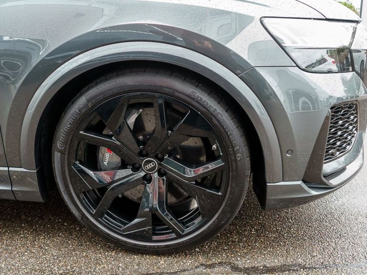 Audi RS Q8 CARBONE TOIT PANO CAMERA 360° ATTELAGE PREMIERE MAIN GARANTIE 12 MOIS GRIS DAYTONA - 3