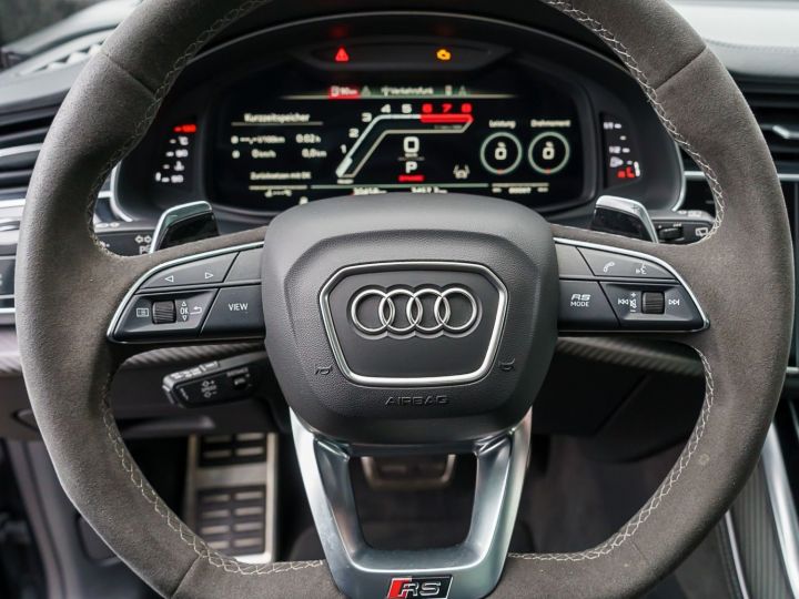 Audi RS Q8 CARBONE TOIT PANO CAMERA 360° ATTELAGE PREMIERE MAIN GARANTIE 12 MOIS GRIS DAYTONA - 8