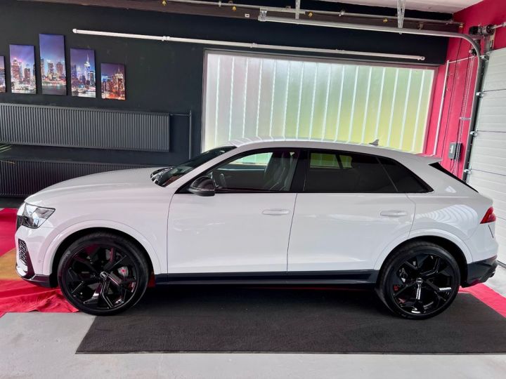 Audi RS Q8 RS Q8 V8 4.0 600 Dynamic+ACC 3xCarbon  HeadUp B&O JA23 1èreM Garantie Prémium 12 mois Blanche - 16