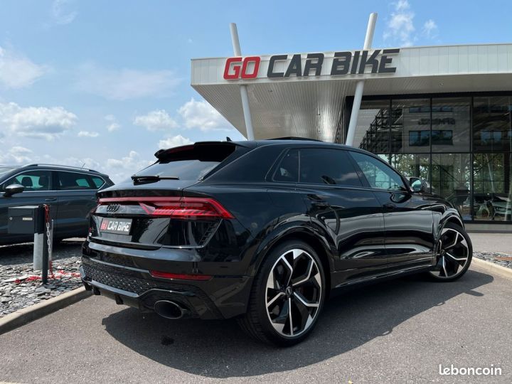 Audi RS Q8 RSQ8 600 ch Full Black Française Garantie 6 ans Matrix Laser Toit ouvrant Echap Sport Affichage Tête Haute Dynamique Bang&Olufsen 23 pouces 1349-mois Noir - 2