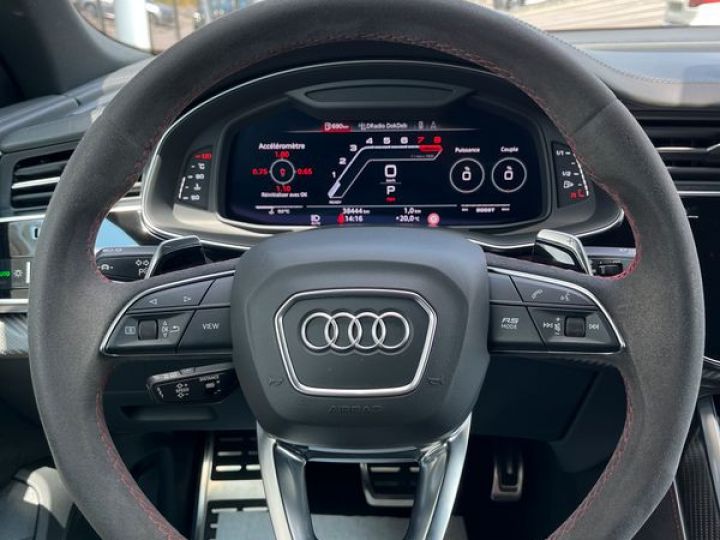 Audi RS Q8 RSQ8 600ch Full Black Française Garantie 6 ans Laser TO Echap Sport ATH Dynamique B&O 23P 1169-mois Noir - 10